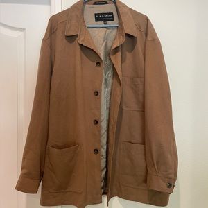 MacMor private collection men’s suede jacket